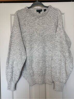 Colours by Alexander Julian cotton knit crewneck pull over sweater size medium